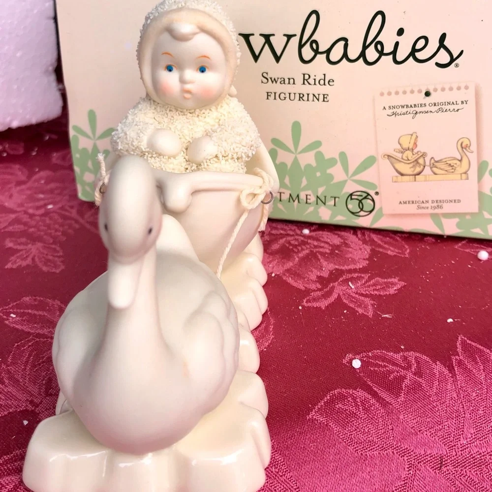 Snowbabies SWAN RIDE - Picture 3 of 3